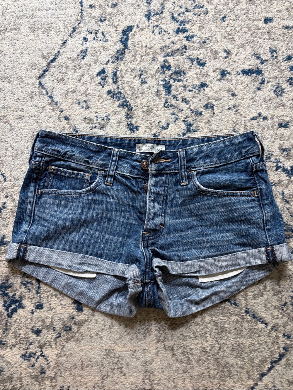 Abercrombie Cuffed Shorts